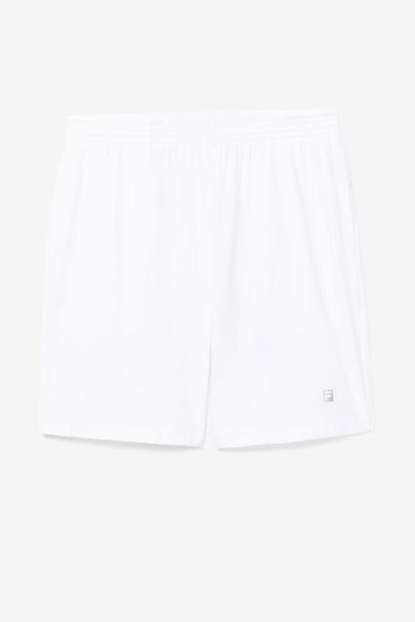 Pantalones Cortos Fila Hombre Blancas - Modern Fit Tennis - España 241378OQH